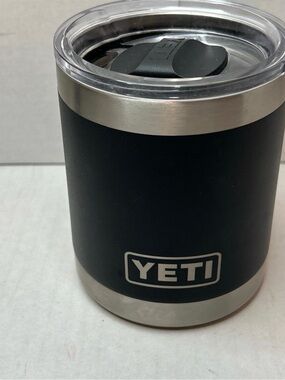 Yeti Stainless Steel Lid with QR Sticker - Silver